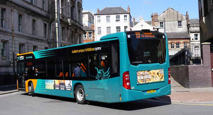 Cardiff Bus Mercedes Citaro O295 121